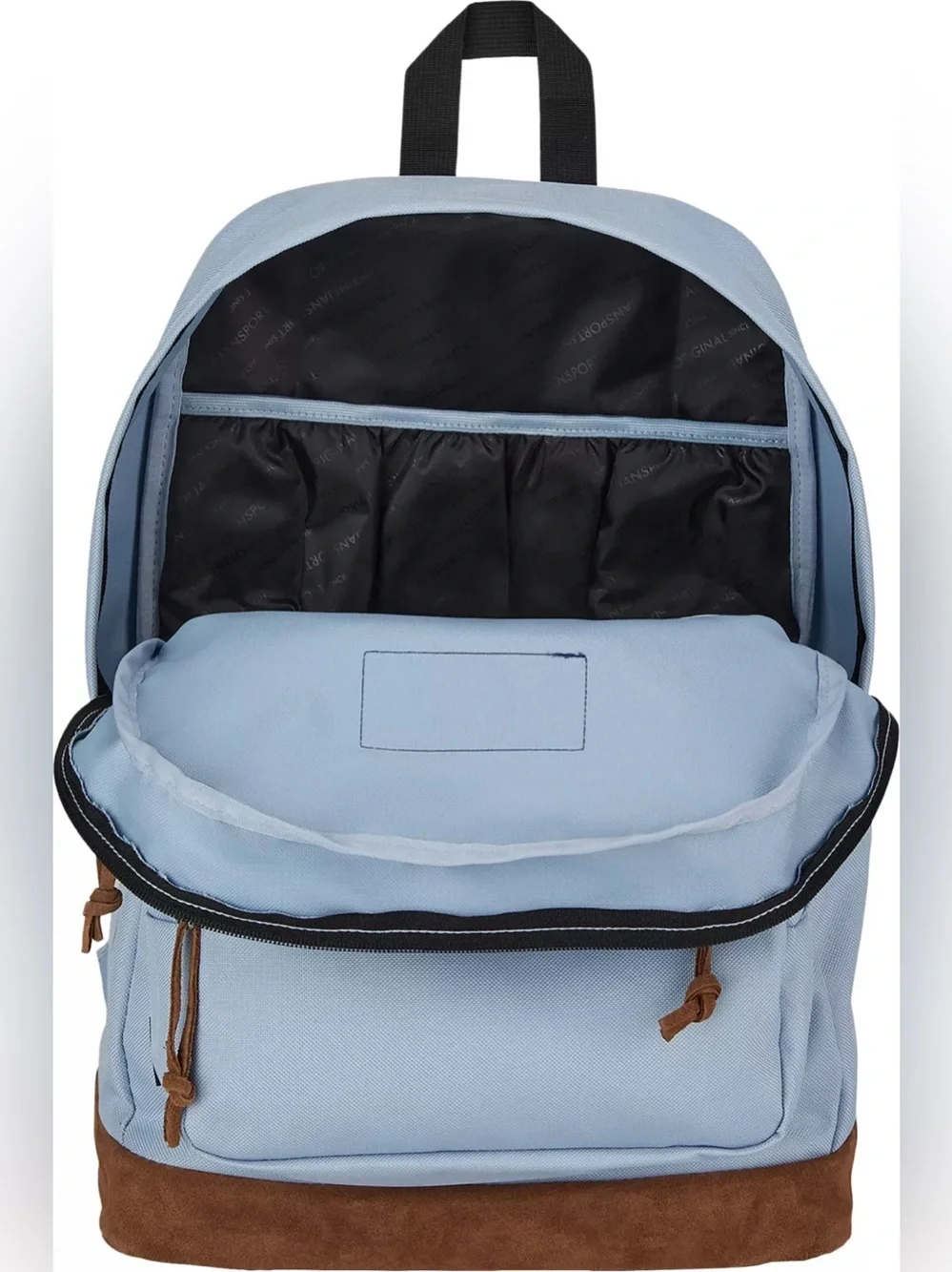 Jansport Blue Dusk Right Pack Backpack 15” Laptop Suede bottom